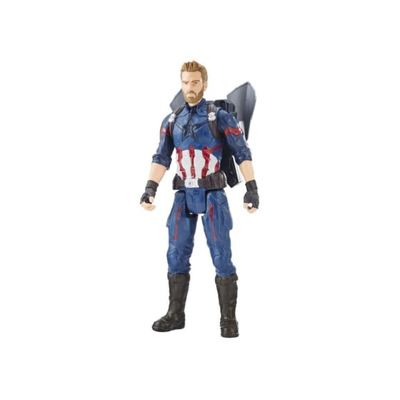Avengers 12in Titan Hero Power Pack Captain America E0607 image 0