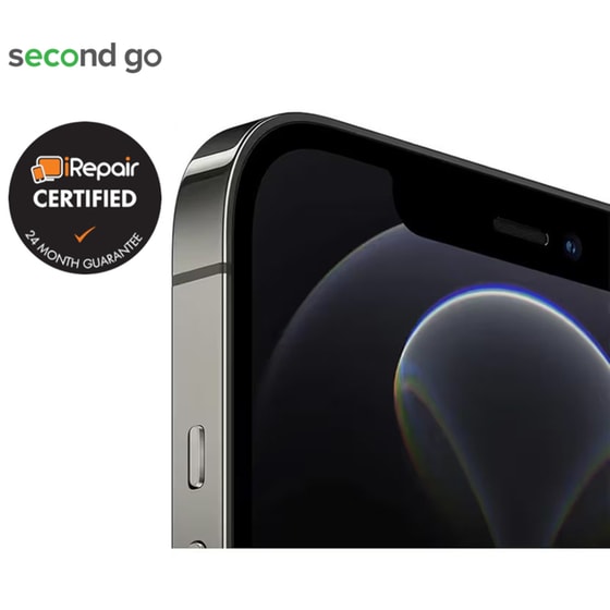 Μεταχειρισμένο Apple iPhone 12 Pro Max 128GB Graphite second go Certified by iRepair image 3