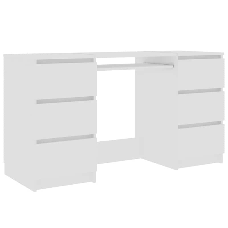 Γραφείο Υπολογιστή VidaXL από Μοριοσανίδα 140x50cm - Λευκό