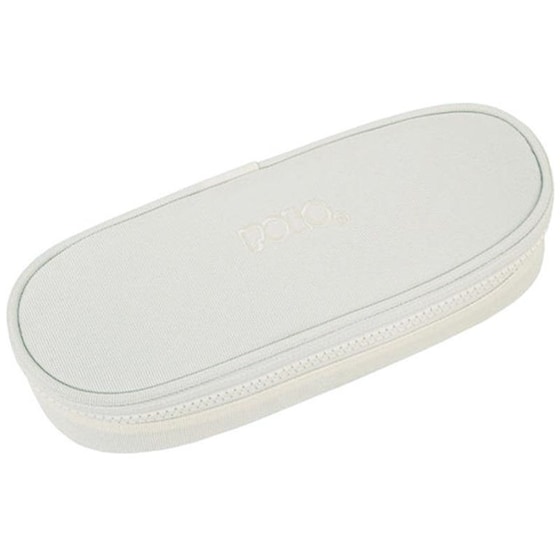 Κασετίνα Οβάλ Polo Box IV Dark White image 0