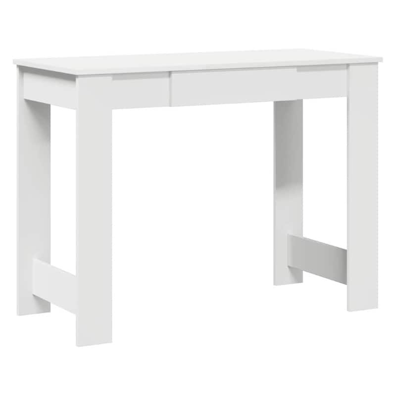 Γραφείο VidaXL από Επεξεργασμένο Ξύλο 100x45x75 cm - Λευκό