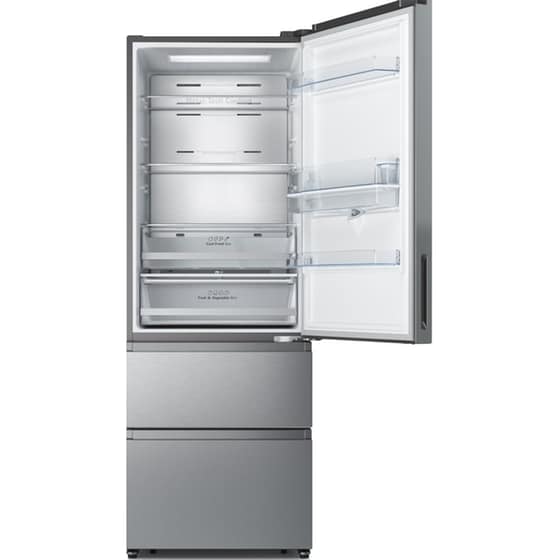 HISENSE RT641N4WIE1 Full No Frost 493 Lt Inox Ψυγειοκαταψύκτης image 3