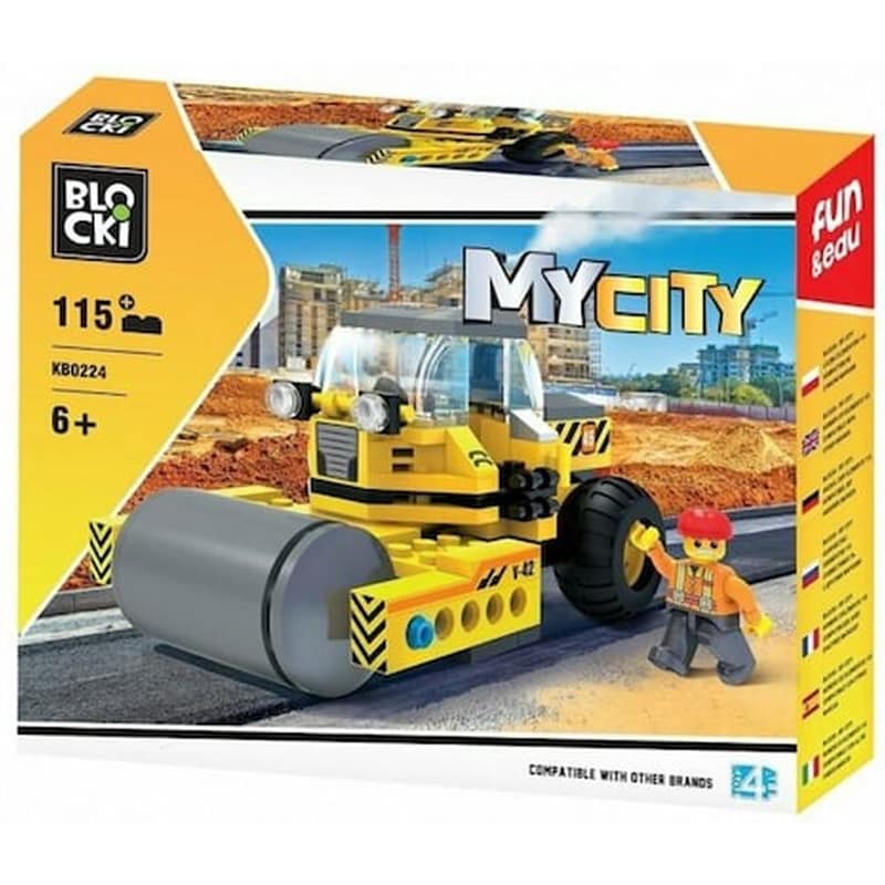 Blocki Mycity Κύλινδρος 115 Τεμάχια Kb0224