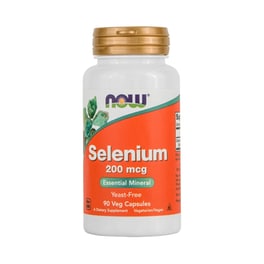 Μέταλλα Now Selenium 200mcg - 90 κάψουλες