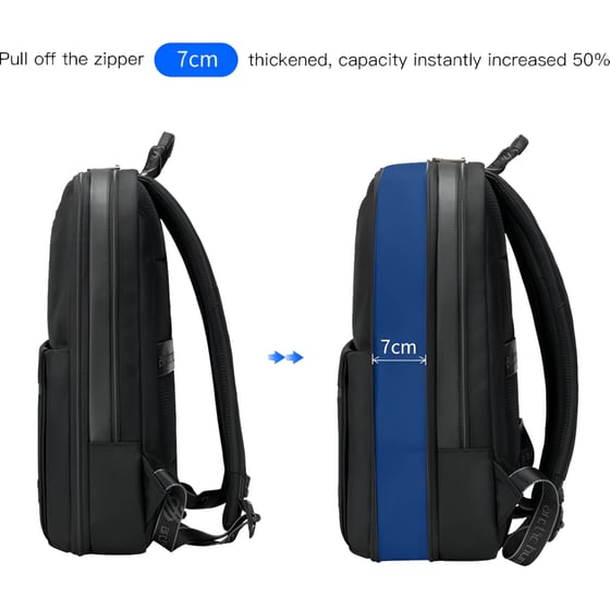 Τσάντα Laptop Arctic Hunter B00410 15.6" Αδιάβροχη - Μαύρο image 4