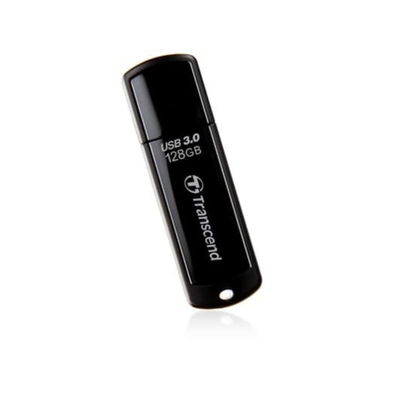 TRANSCEND Transcend JetFlash 700 128GB USB 3.0 Stick Μαύρο