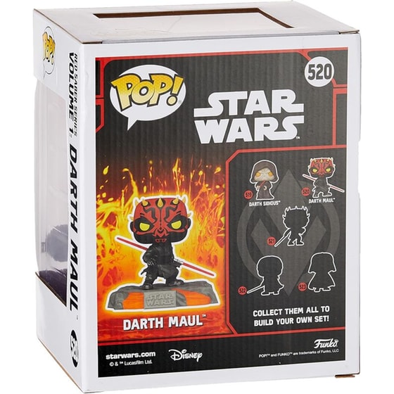Funko Pop! Star Wars - Red Saber Collection - Darth Maul #520 image 2