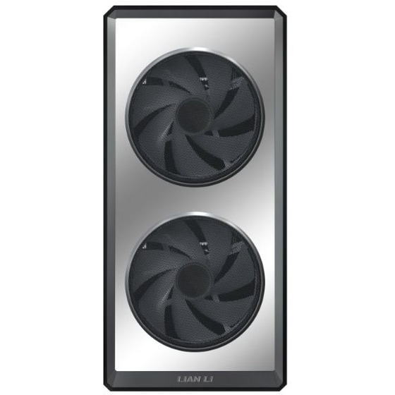 Κουτί Desktop Lian Li Lancool 217 INF Gaming Midi Tower με Πλαϊνό Παράθυρο και ARGB Φωτισμό - Black image 2