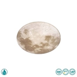 Trio Lighting Πλαφονιέρα Οροφής Μπάνιου 37εκ. Λευκή με Ενσωματωμένο LED