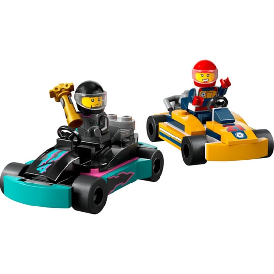 LEGO® City Go-Karts and Race Drivers (60400) image 1