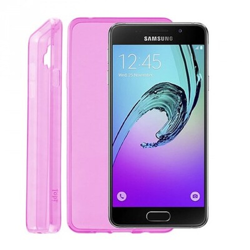 Θήκη Samsung Galaxy A3 - Idol 1991 Ultra Thin TPU - Διάφανο Ροζ
