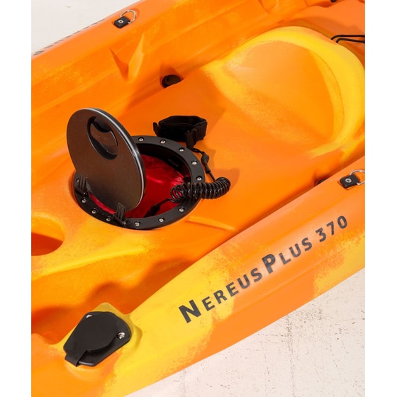 Κανό/ Καγιάκ Πλαστικό Διθέσιο Θαλάσσης SCK Nereus Plus 370 cm - Πορτοκαλί/Kίτρινο image 9