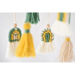 Κρεμαστό Διακοσμητικό Χειροποίητο Feel Boho Macrame Rainbows
