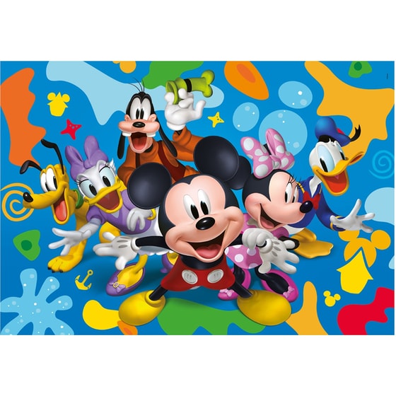 Παιδικό Παζλ Clementoni Super Color Disney Mickey And Friends (104 Κομμάτια) image 1
