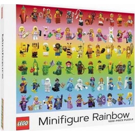 Παζλ Abrams & Chronicle Lego: Minifigure Rainbow (1000 Κομμάτια)
