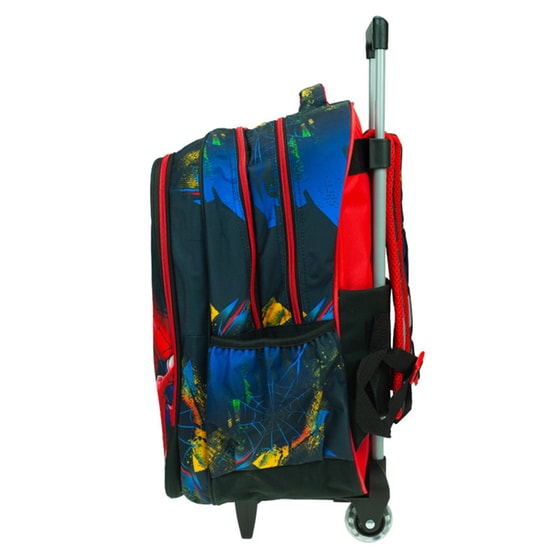 Τσάντα Τρόλεϋ Gim Spiderman Blue Net Πολλών Θηκών image 1