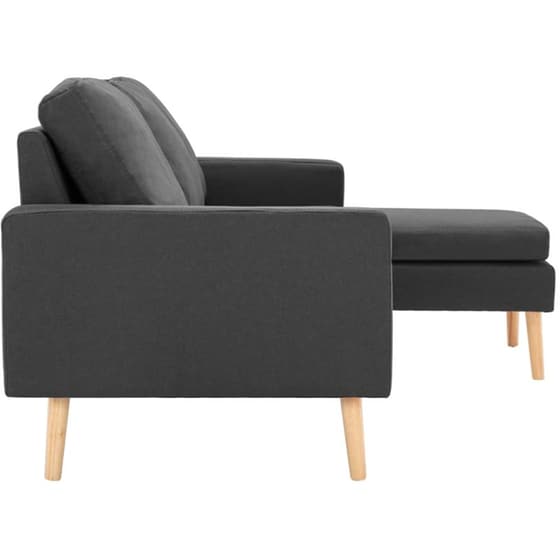 Τριθέσιος Καναπές Vidaxl 184x76cm - Γκρι image 3