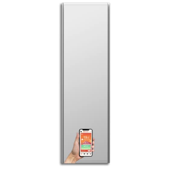 RADIALIGHT ICON 20 Θερμαντικό Πάνελ Τοίχου με WiFi 2000W Λευκό image 0