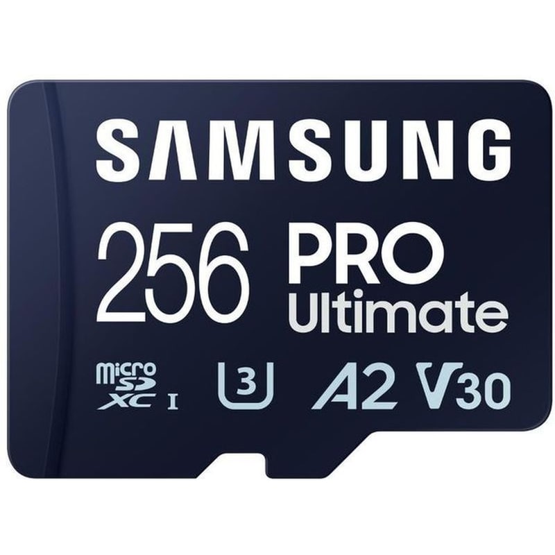 Samsung Pro Ultimate microSDXC 256GB Class 10 U3 V30 A2 UHS-I