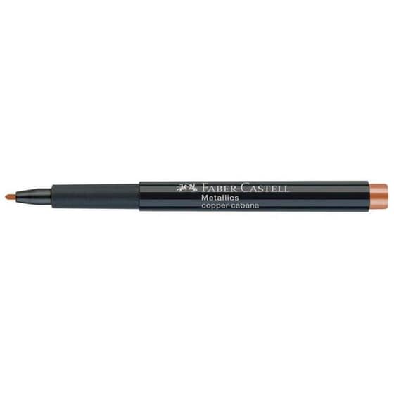 Μαρκαδόρος Γραφής Faber Castell Μεταλλικός Χάλκινο 1.5 mm image 1