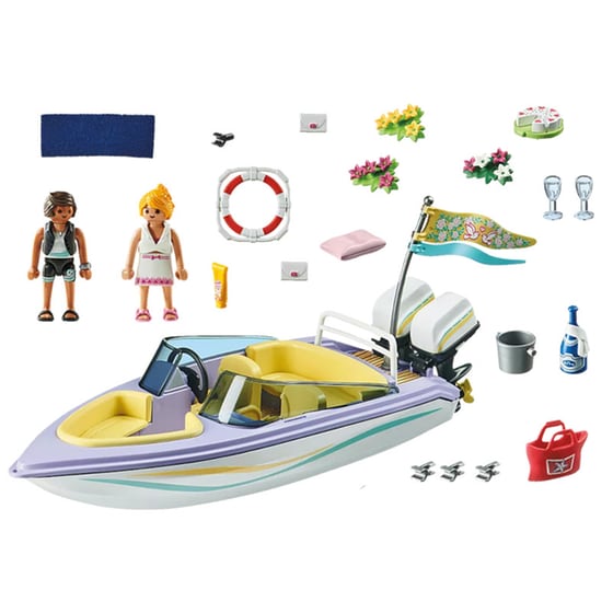 PLAYMOBIL® City Life Ταξίδι Του Μέλιτος με Σκάφος (71366) image 3