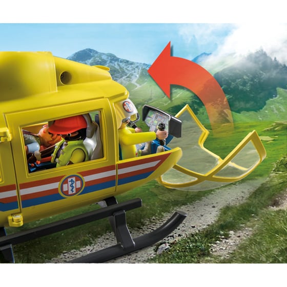 PLAYMOBIL® City Life Ελικόπτερο Πρώτων Βοηθειών (71203) image 8