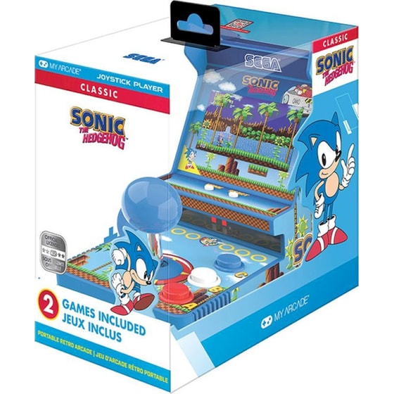 Retro Φορητή Κονσόλα My Arcade Sonic the Hedgehog Joystick Player image 2