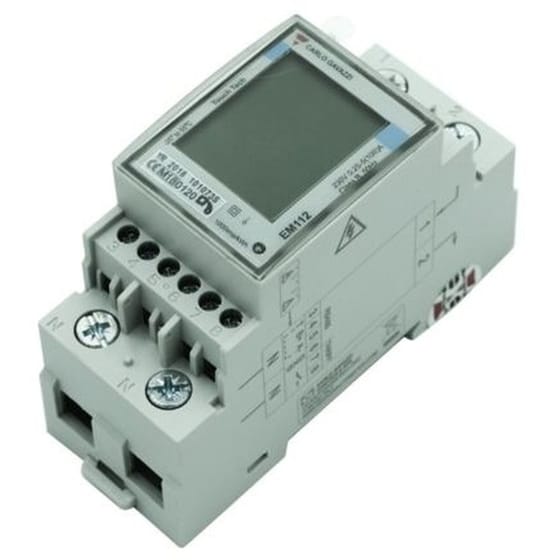 Μονοφασικός Μετρητής Ρεύματος EM112 Wallbox - Γκρι image 1