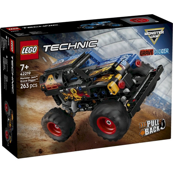 LEGO® Technic Monster Jam™ Grave Digger™ Fire and Ice (42219) image 0