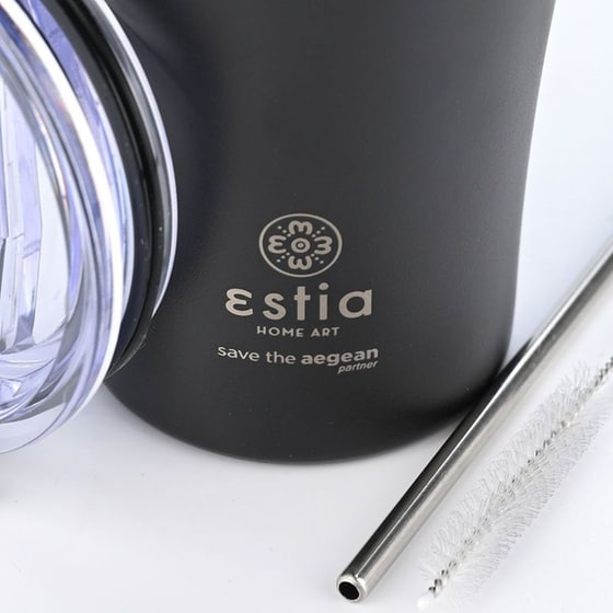 Ποτήρι Θερμός Estia C Mug Midnight Black 500ml image 3