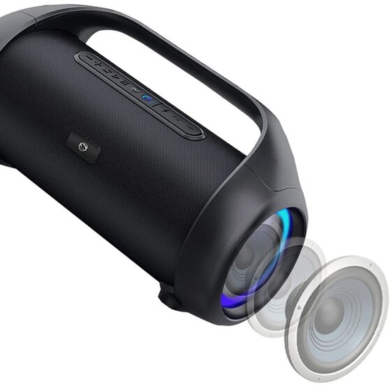Φορητό Ηχείο Bluetooth Manta Bt Rgb With Voice Assistant 180w image 4