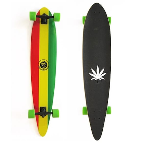 Longboard Pin-tail 46'' Reggae Ca Fish image 0