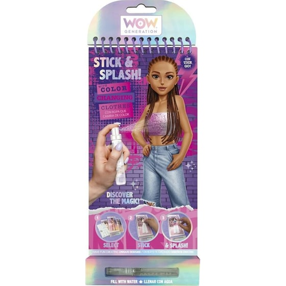 WOW Generation Παιδικό Σετ Ψεκασμού & Δημιουργίας Stick & Splash image 0