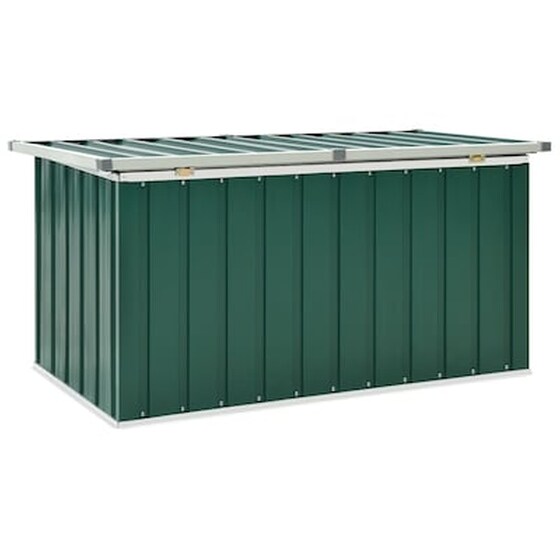 Μπαούλο Αποθήκευσης Κήπου VidaXL 129X67X65 cm -  Πράσινο image 4