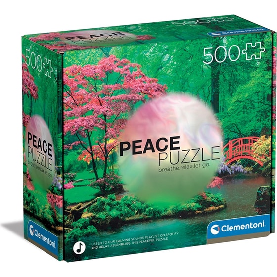 Παζλ Clementoni Peace Puzzles Raindrops Lullaby (500 Κομμάτια) image 0
