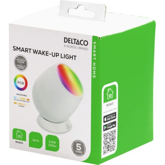 Έξυπνο Φωτιστικό Deltaco SH-LA01 Dimmable - Ρυθμιζόμενο Λευκό/RGB image 8