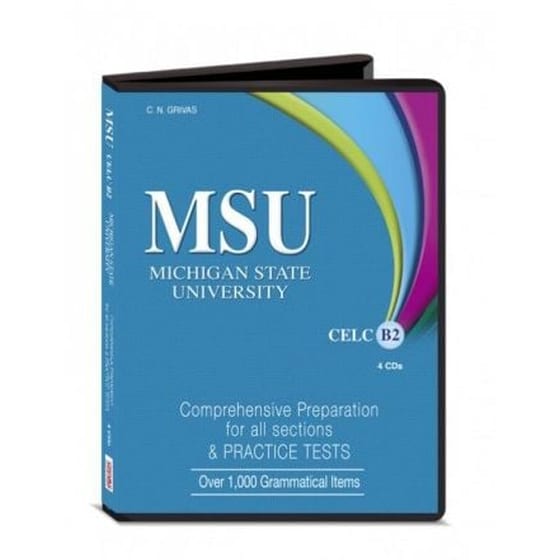 MSU CELC B2 Comprehensive Preparation & Practice Tests CDs image 0