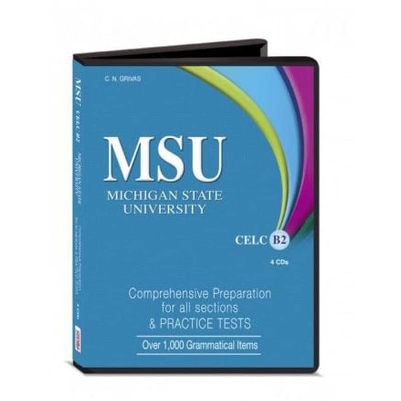 MSU CELC B2 Comprehensive Preparation Practice Tests CDs