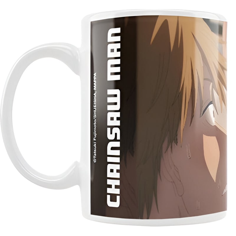 SAKAMI MERCHANDISE Κούπα Sakami Chainsaw Man Denji and Makima Κεραμική 320 ml - Πολύχρωμη