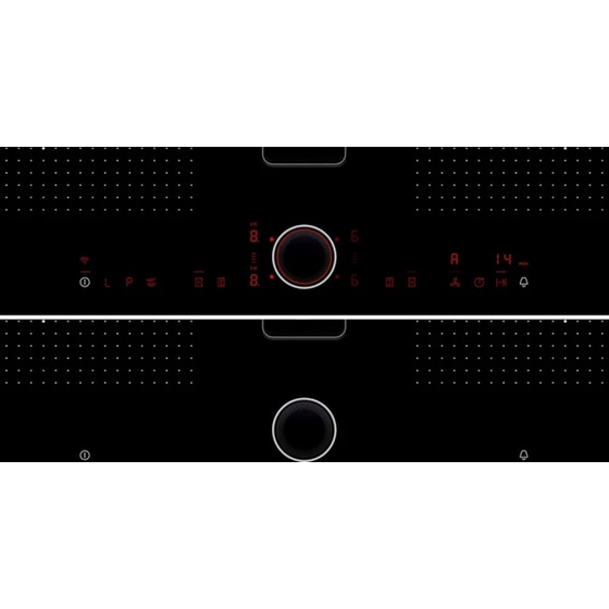 Εστία Επαγωγική NEFF T58TL6N2 με Απορροφητήρα 82.6 cm Μαύρο image 2