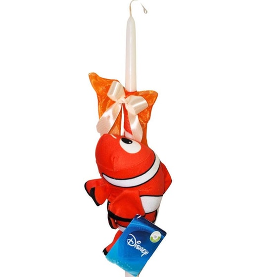 Λαμπάδα Whitehouse Disney Λούτρινο Nemo 15 cm image 0