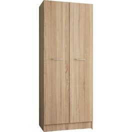 Δίφυλλη Ντουλάπα Ρούχων Kitwood από Μοριοσανίδα 70x52x179cm - Sonoma/Δρυς