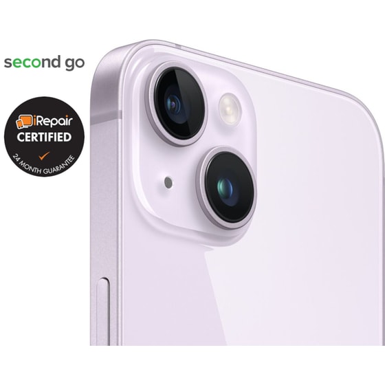 Μεταχειρισμένο Apple iPhone 14 128GB Purple second go Certified by iRepair image 5