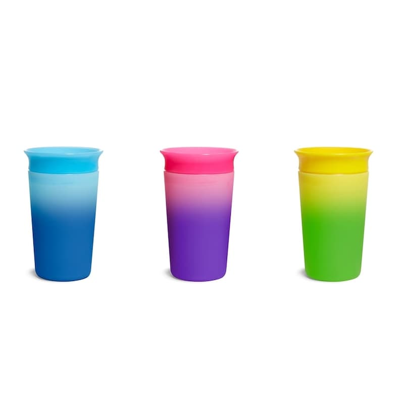 MUNCHKIN Munchkin Κύπελο Που Αλλάζει Χρώμα Miracle 360° Color Changing Cup Μπλε