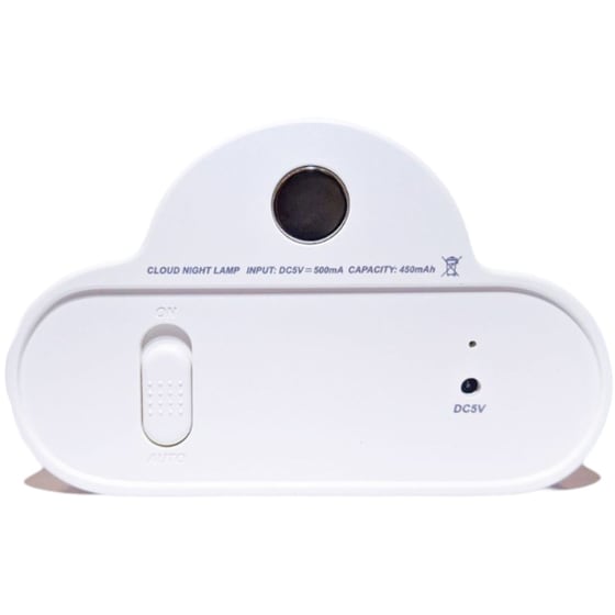 Allocacoc® Nightlamp Cloud |muid| Φωτάκι Νυκτός Συννεφάκι Με Ηχητική Ενεργοποίηση (λευκό) image 1