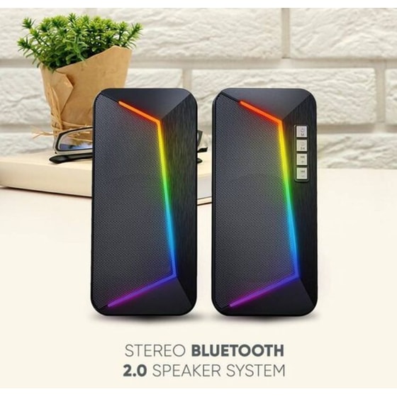 Ηχεία 2.0 Sonic Gears IOX 2 10W - Μαύρο image 4