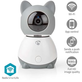 Ασύρματη IP Camera Nedis SmartLife Indoor Camera Full HD Επιτραπέζια με Λειτουργία Pan & Tilt