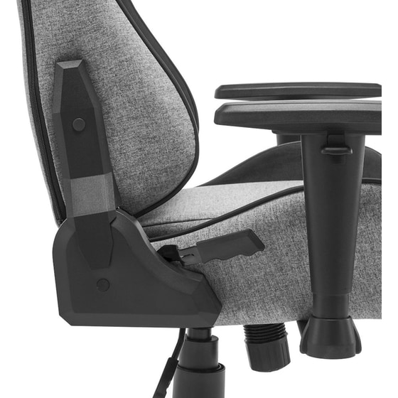Καρέκλα Gaming White Shark Imola Υφασμάτινη - Γκρι image 4