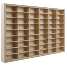 Ξύλινο Ράφι Για Αυτοκινητάκια 54 Θέσεων 60 X 5.3 X 40 Cm Kruzzel 21998