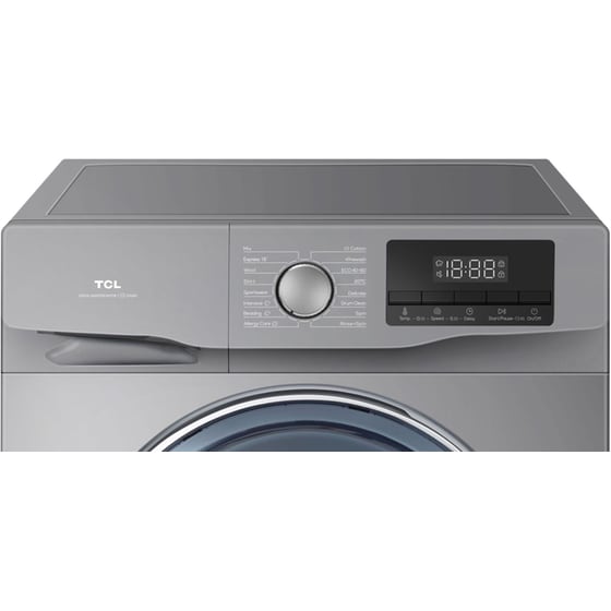 TCL FF1014SA0 10 kg 1.400 Στροφές Ασημί Πλυντήριο Ρούχων image 8